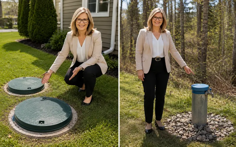 Septic system and well information for homebuyers