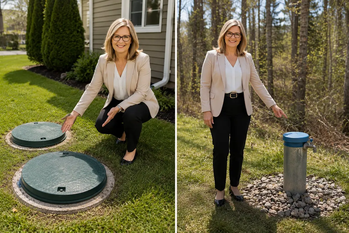 Septic system and well information for homebuyers